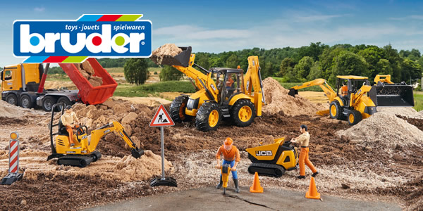 Imagine Excavator Bruder
